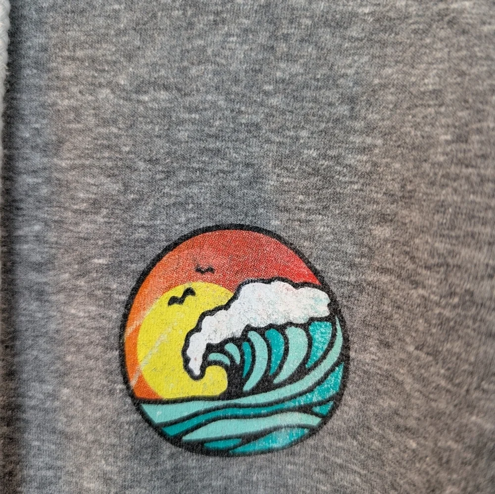 Stussy International Gray Hoodie Size M In VGUC - Picture 3 of 13